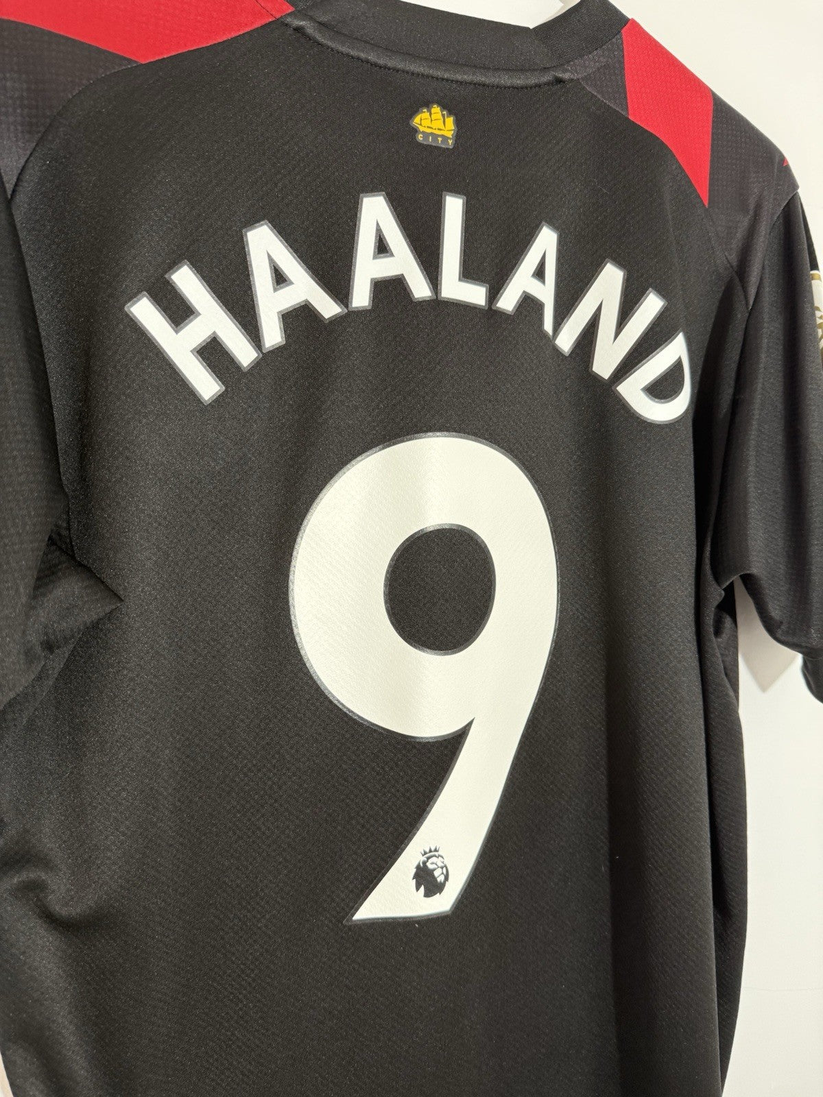 Manchester City Haaland #9 2022/23 Medium Away Excellent Condition 765722-02
