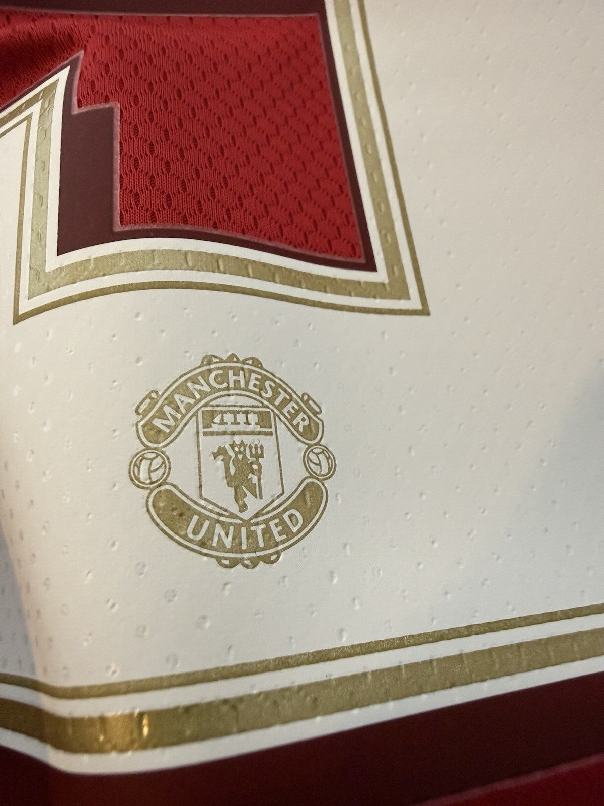 Manchester United Rashford #10 2019/20 Medium Home Excellent Condition ED7386