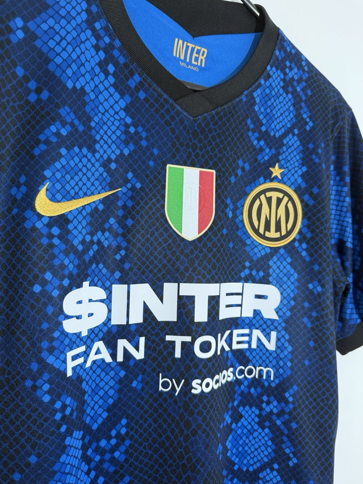 Inter Milan Çalhanoğlu #20 2021/22 Small Home Excellent Condition CV7900-414
