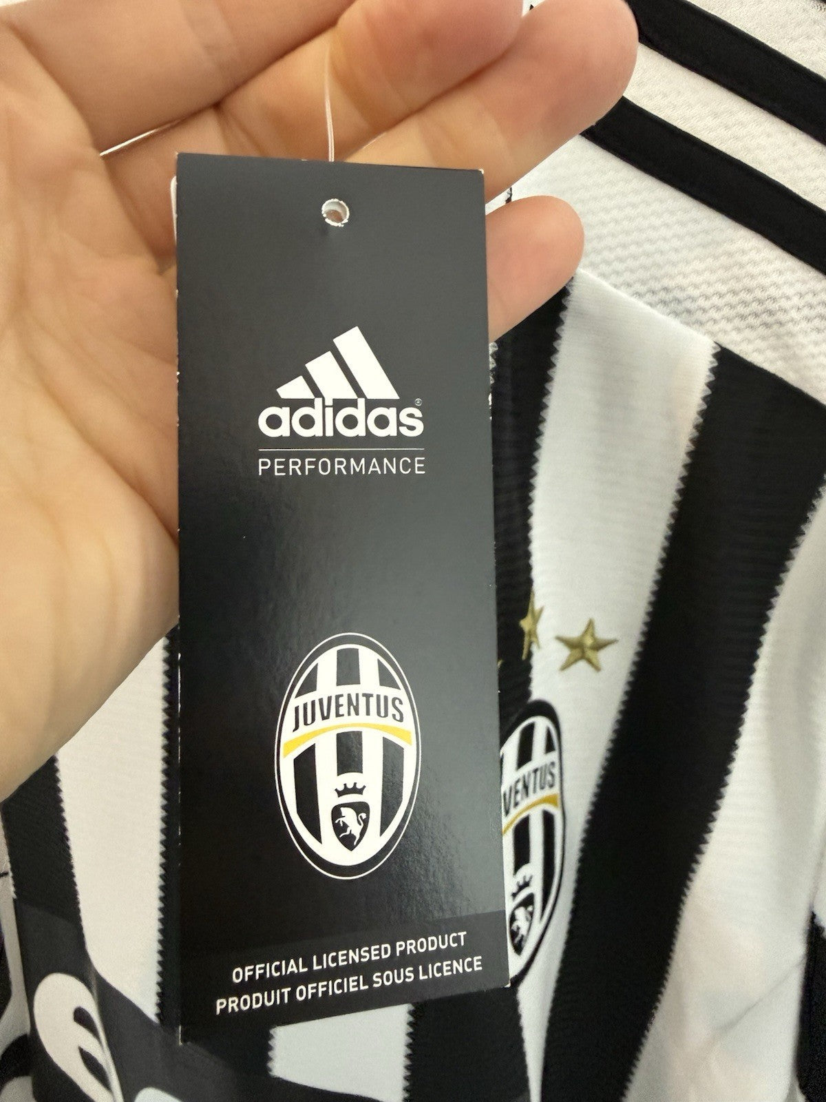 Juventus Morata #9 2015/16 Large Home Shirt Adidas BNWT AA0336