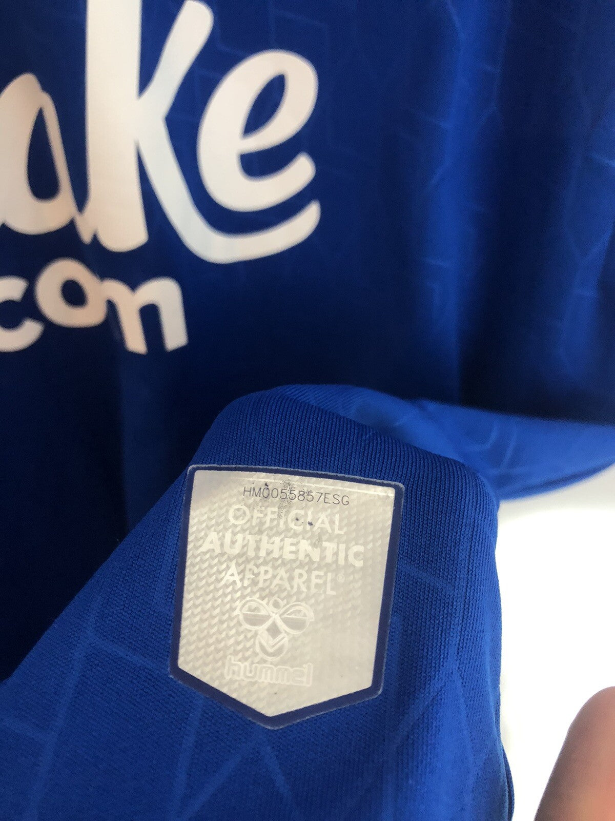 Everton Coleman #23 2022/23 Large Home Shirt Excellent Condition
