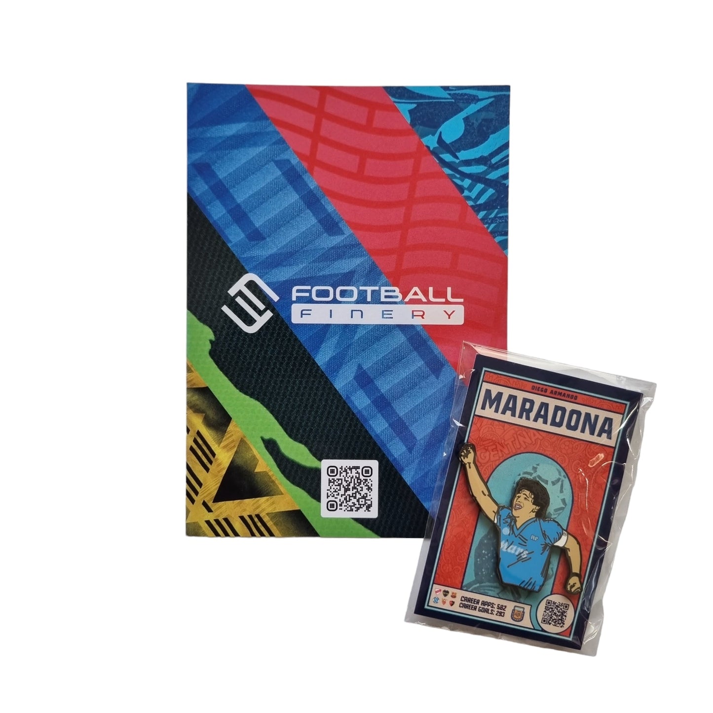 Diego Maradona - SCC Napoli Football Icon Pin Badge