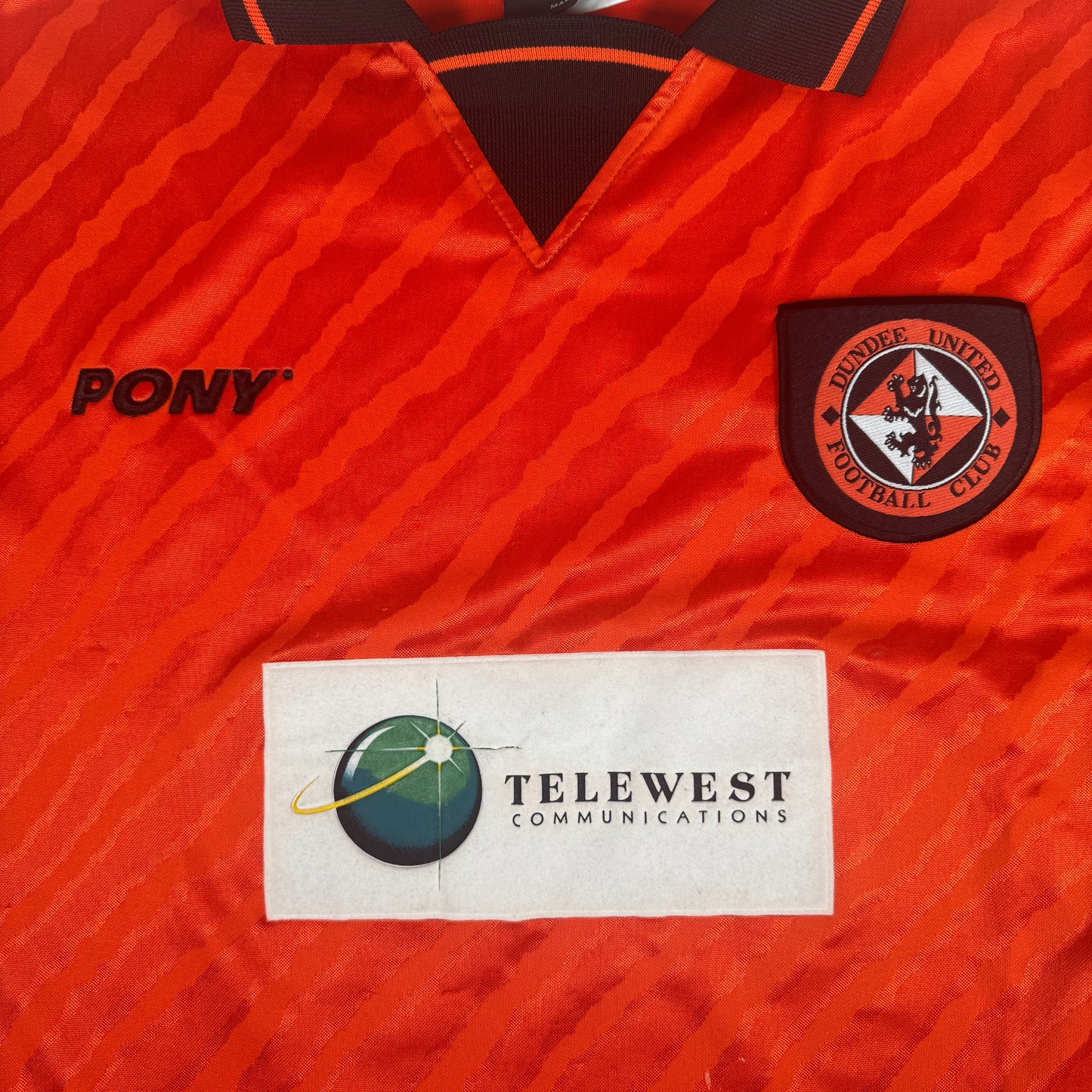 Dundee United 1996/1997 Home Football Shirt Large