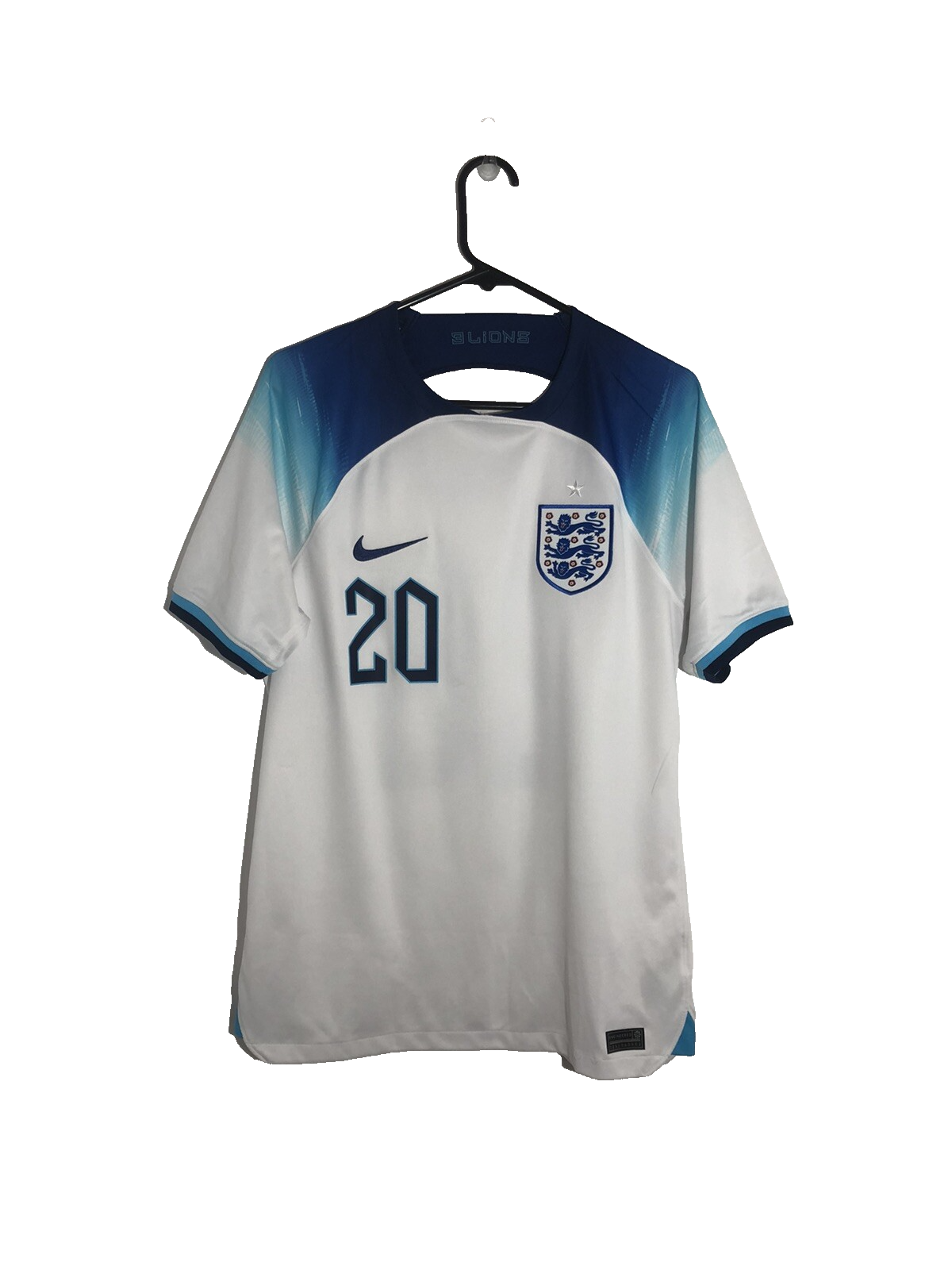 England Foden #20 2022 Medium Home Shirt Excellent Condition DN0687-100