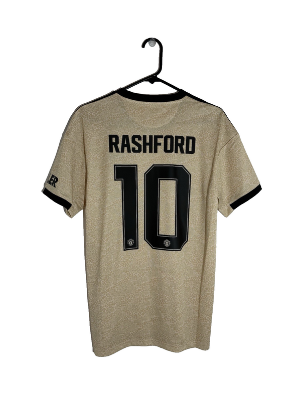 Man United Rashford #10 2019/20 Away Medium CL Shirt Excellent Condition ED7388