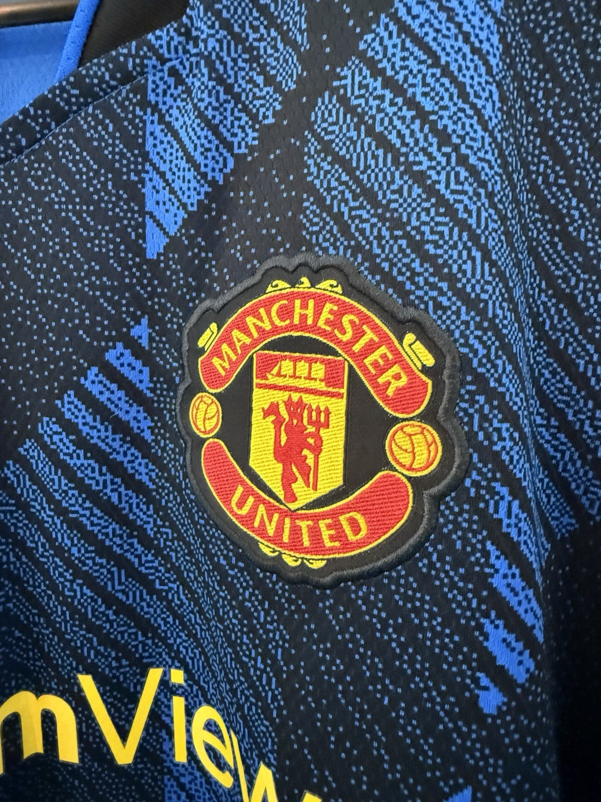 Manchester United Ronaldo #7 2021/22 Medium 3rd Shirt Excellent Condition GM4616