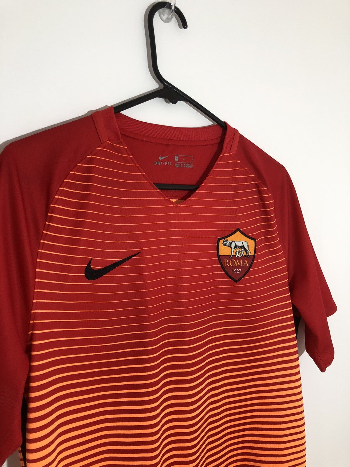 AS Roma De Rossi #16 2016/17 Medium 3rd Shirt Excellent Condition 776959-660