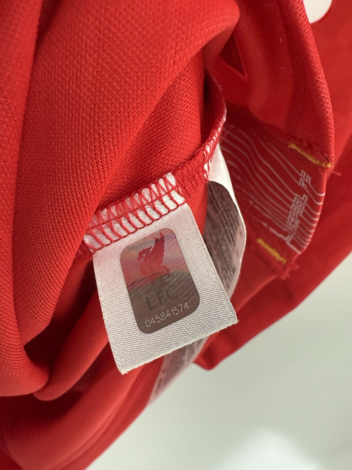 Liverpool Allen #24 2015/16 Large Home Shirt Excellent Condition WSTM542