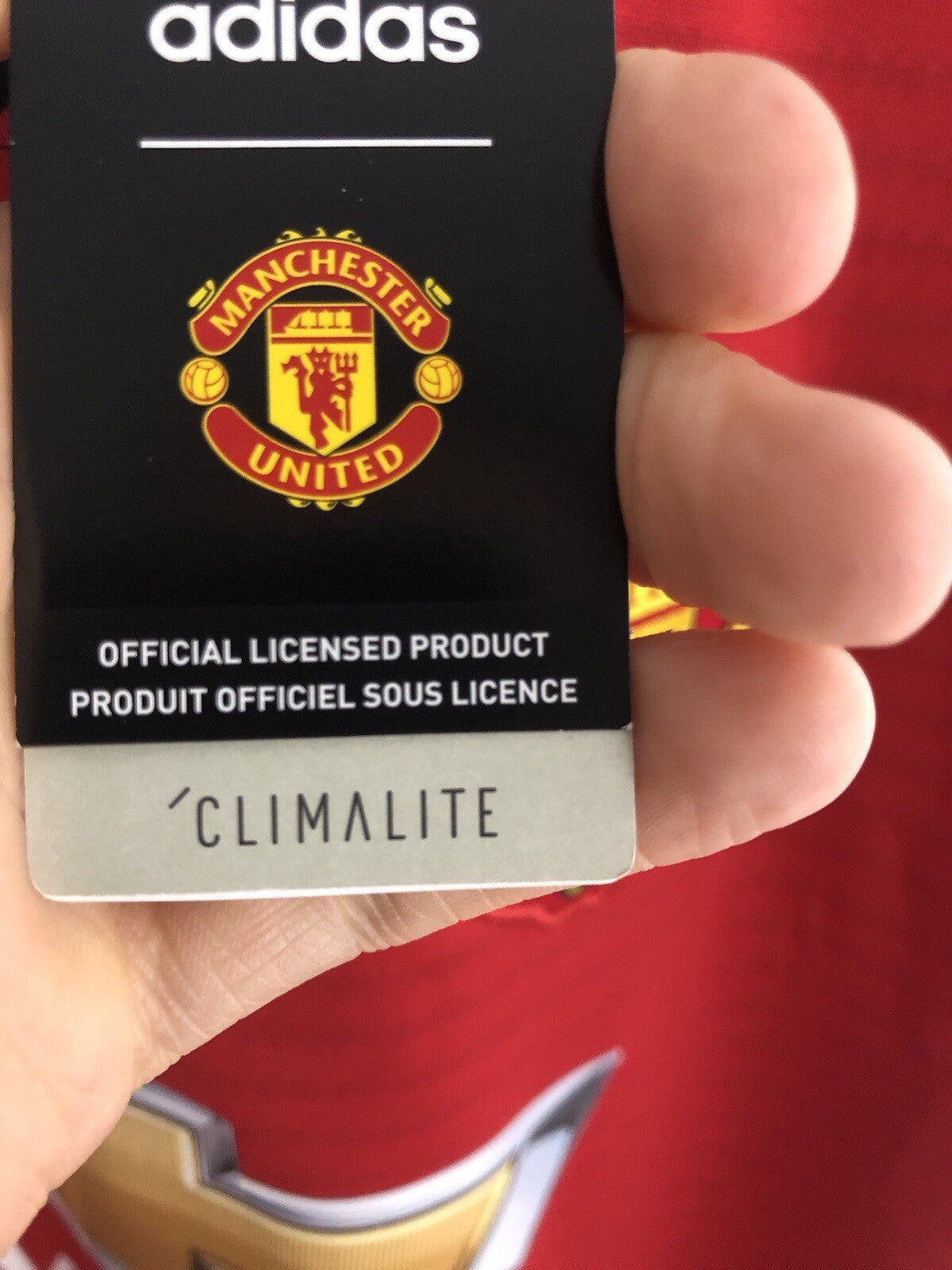 Manchester United Rashford #10 2018/19 Large Home Shirt BNWT CG0040