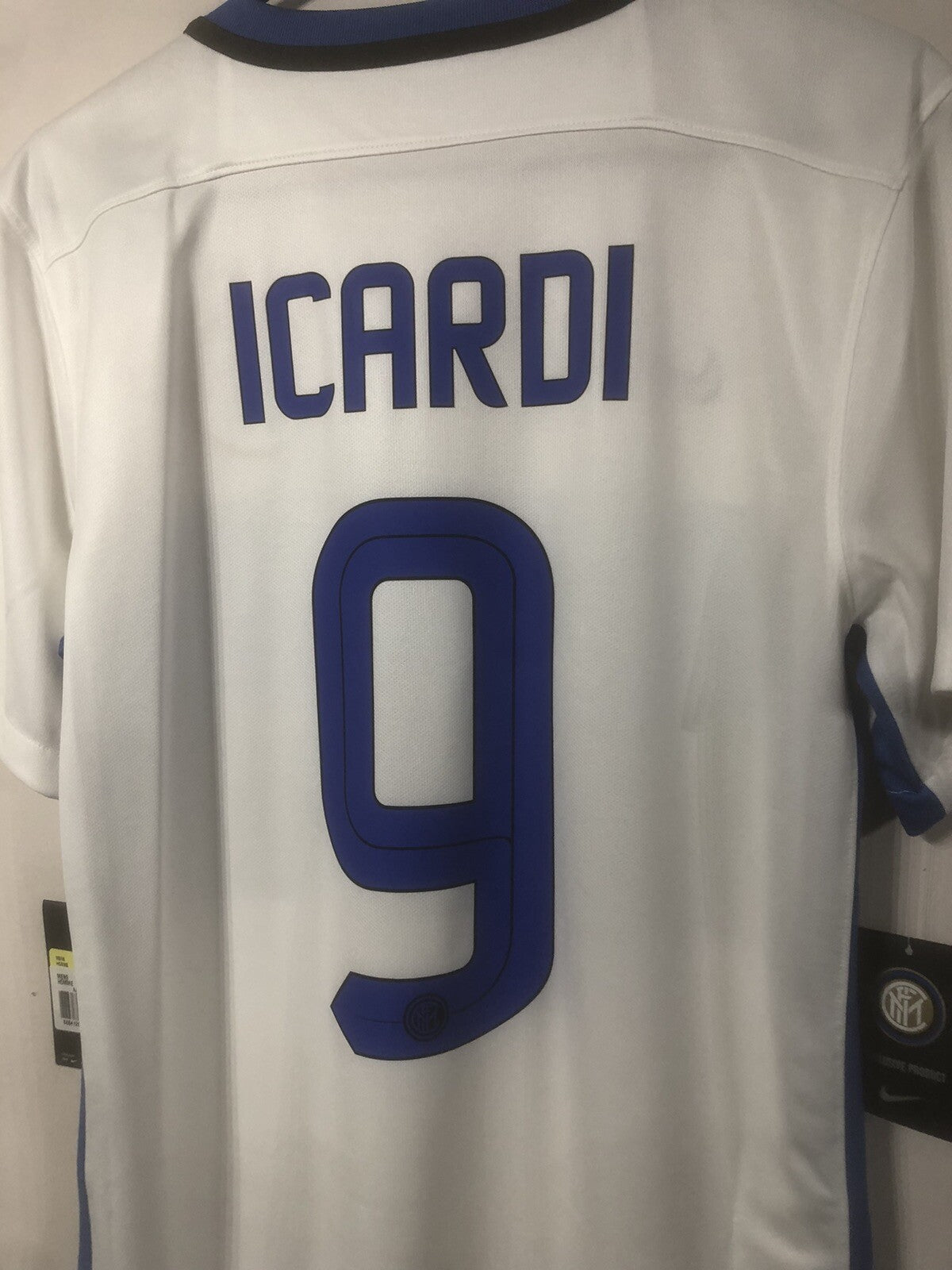 Inter Milan Icardi #9 2015/16 Small Away Shirt BNWT 658827-106