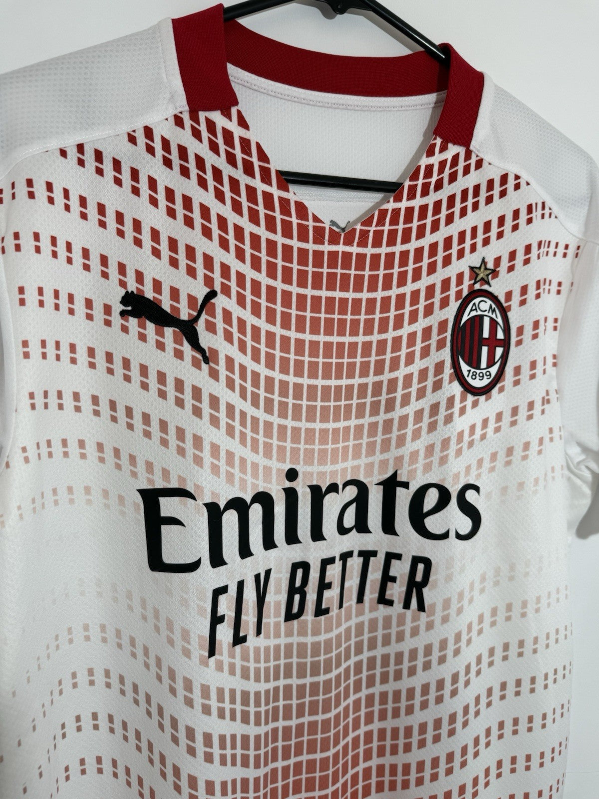 AC Milan Saelemaekers #56 2020/21 Medium Away Shirt Puma BNWT 757278-02