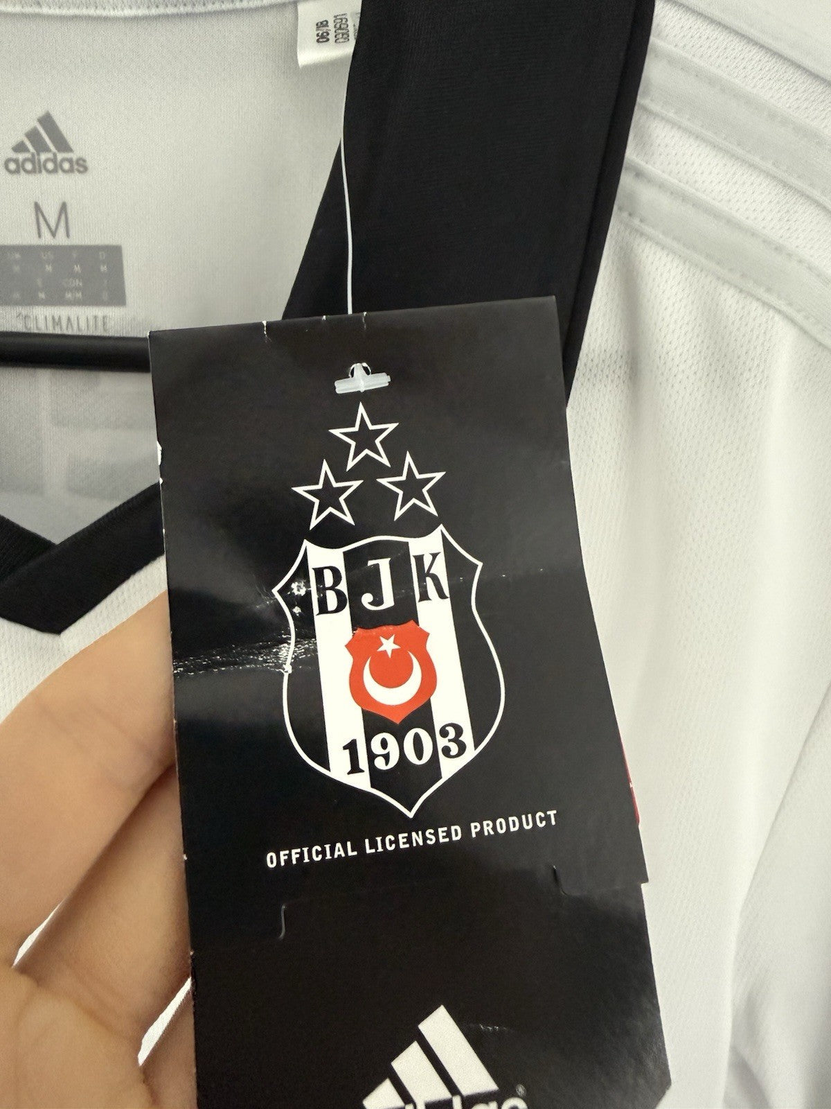 Besiktas R. Babel #8 2018/19 Medium Home Shirt Adidas BNWT CG0691