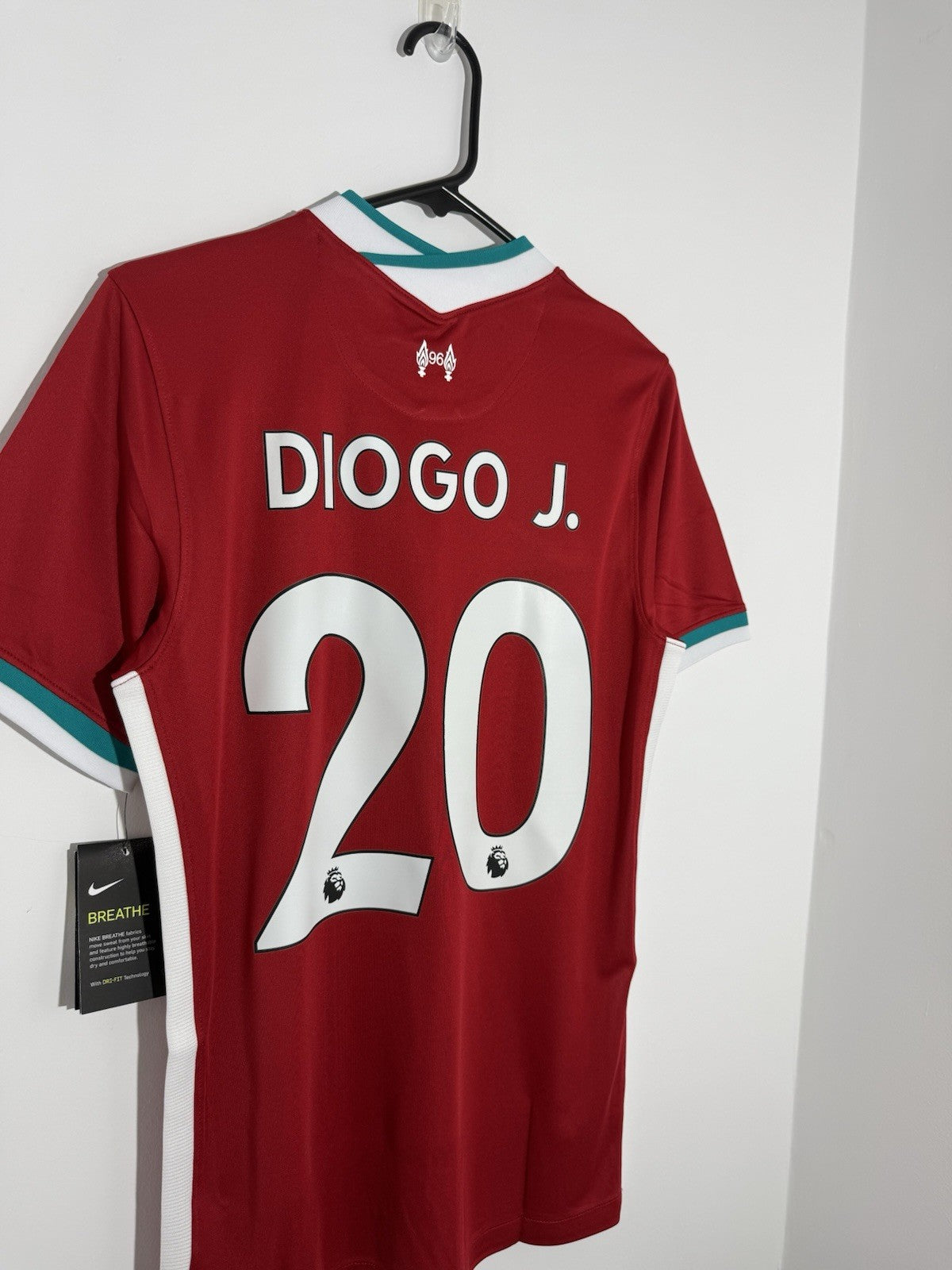 Liverpool Diogo J #20 Small 2020/21 Home Shirt BNWT CZ2636-687