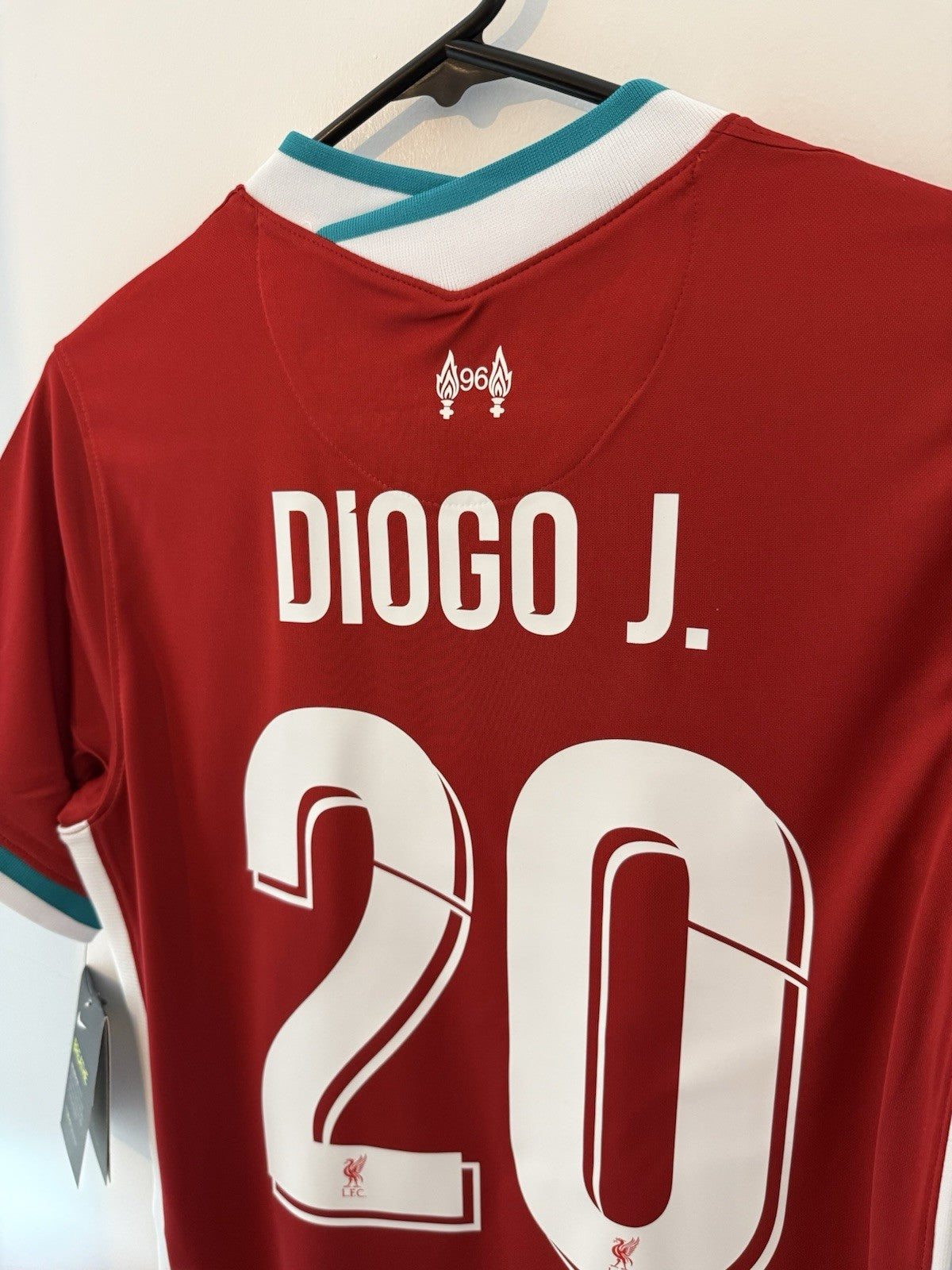 Liverpool Diogo J #20 Small 2020/21 Home Shirt BNWT CZ2636-687