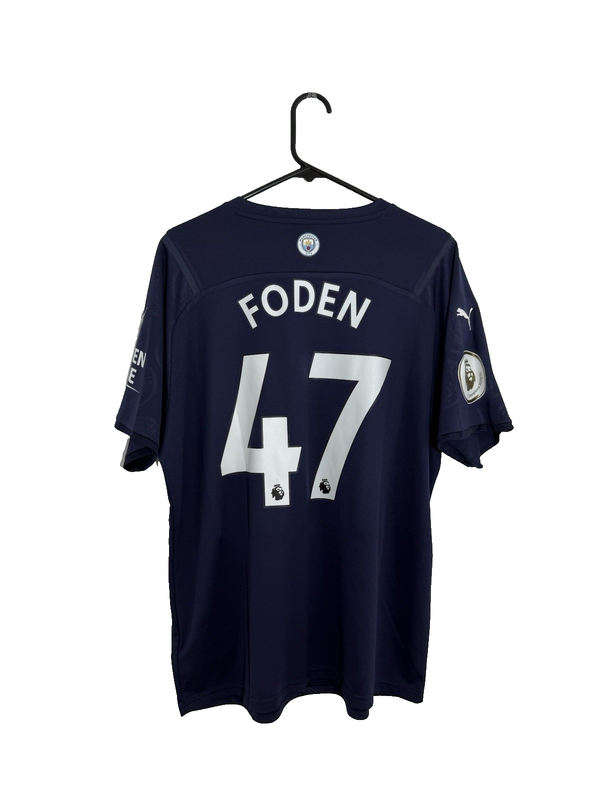 Manchester City Foden #47 2021/22 XL 3rd Shirt Puma BNWT 759219-03