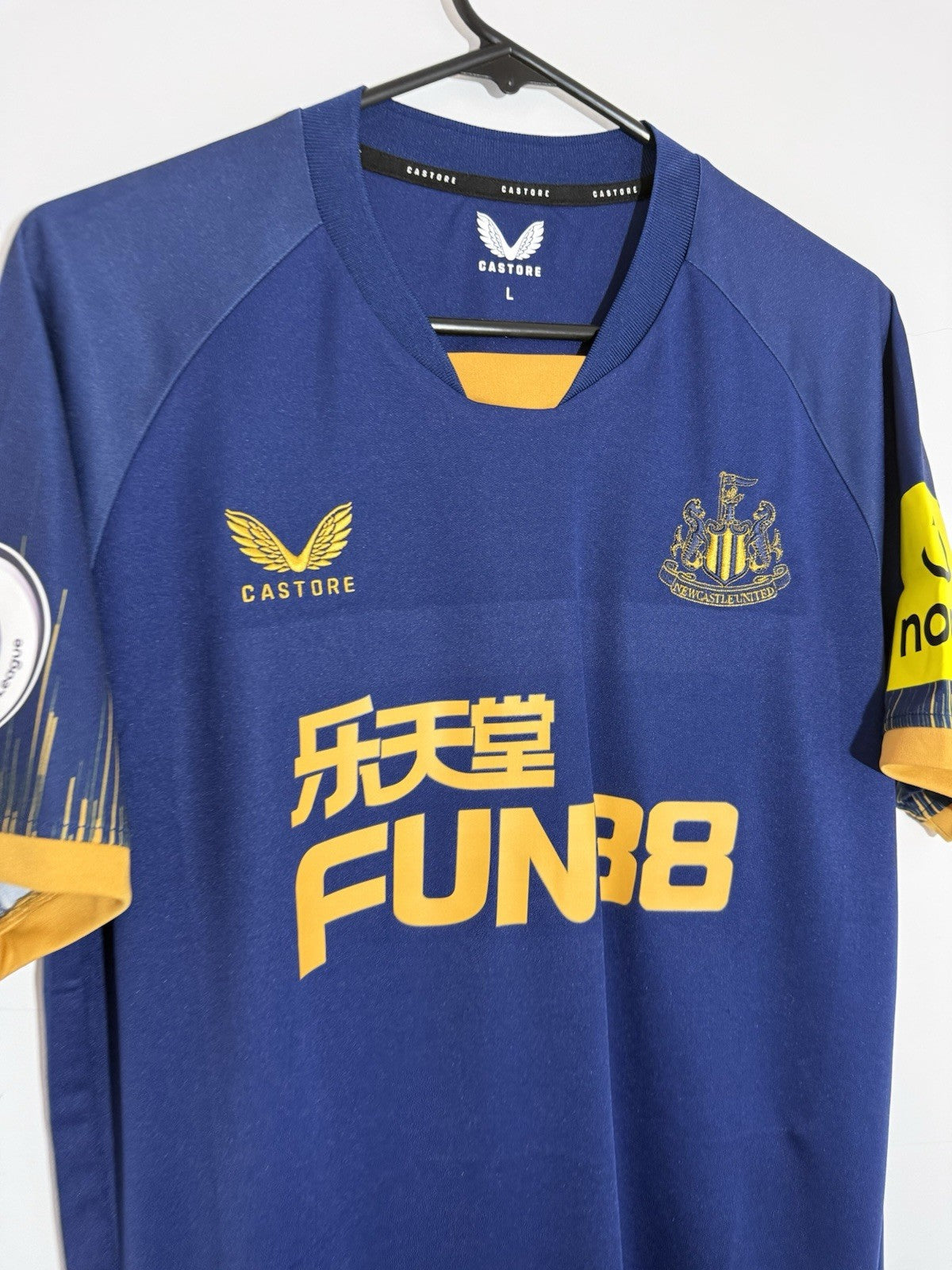 Newcastle United Bruno G. #39 2022/23 Large Away Shirt BNWT