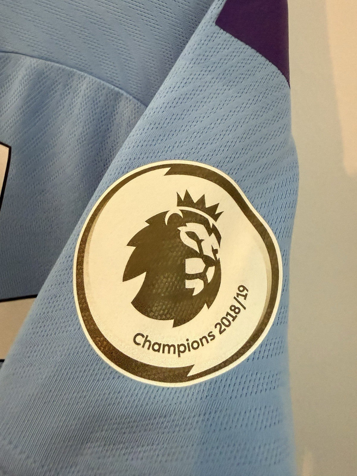 Manchester City Foden #47 2019/20 Small Home Shirt Excellent Condition 755586-01