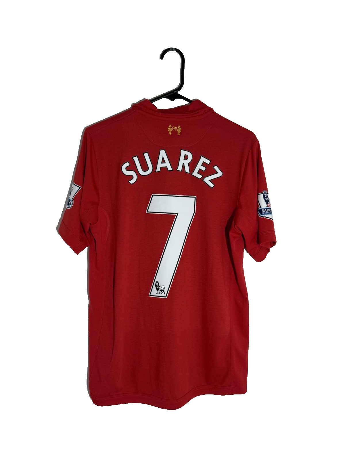 Liverpool Suarez #7 2012/13 Medium Home Shirt Excellent Condition