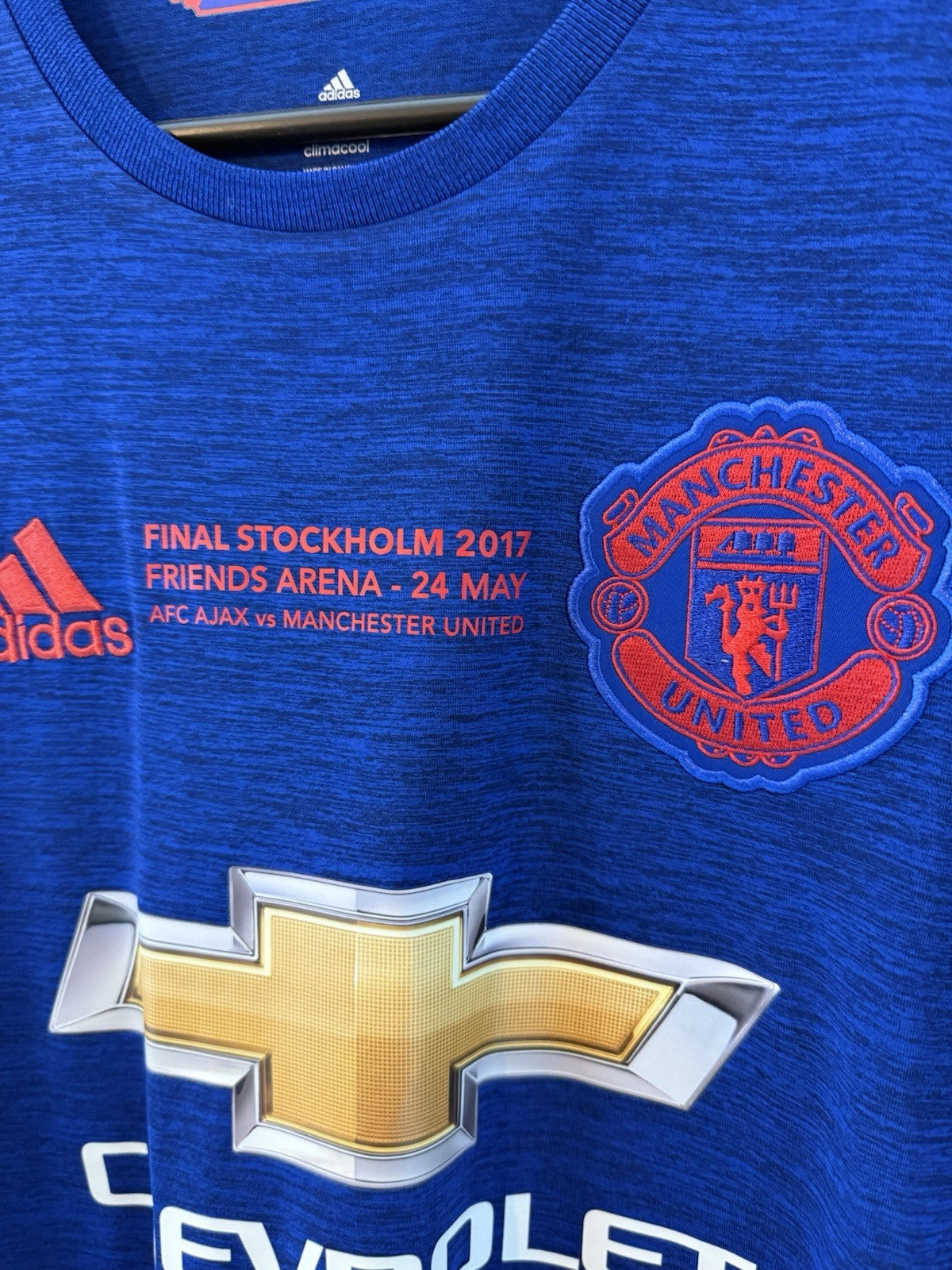 Manchester United 2016/17 Small Away EL Final Shirt Excellent Condition