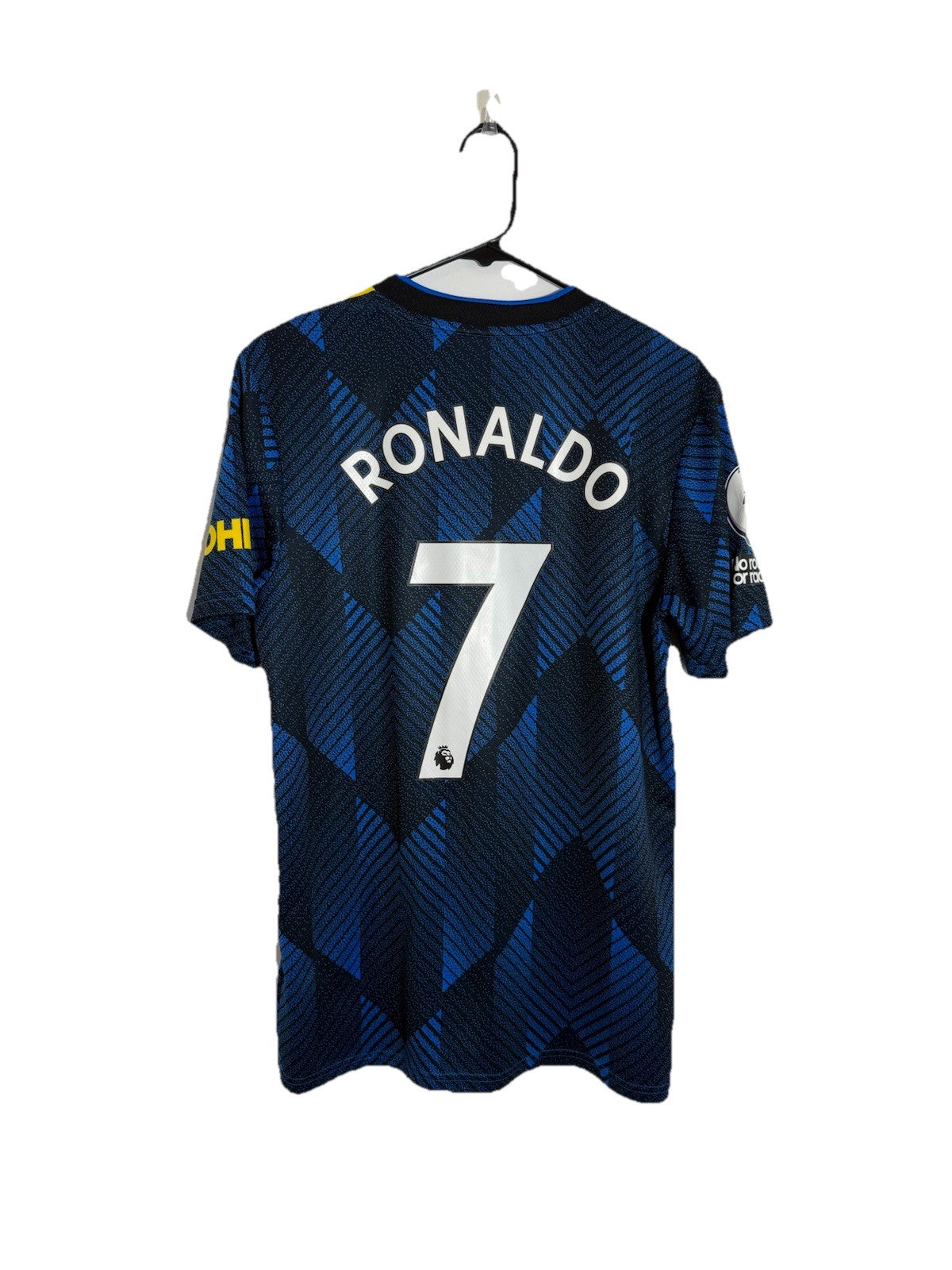 Manchester United Ronaldo #7 2021/22 Medium 3rd Shirt Excellent Condition GM4616