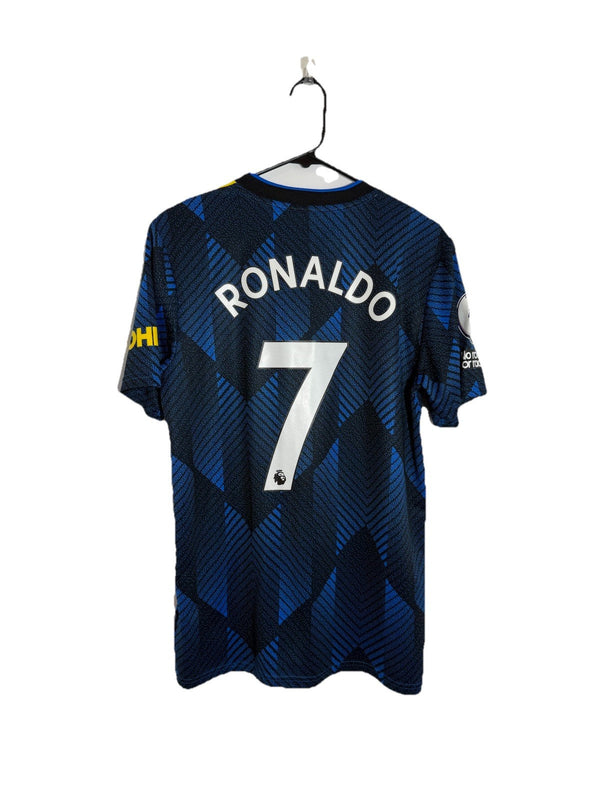 Manchester United Ronaldo #7 2021/22 Medium 3rd Shirt Excellent Condition GM4616