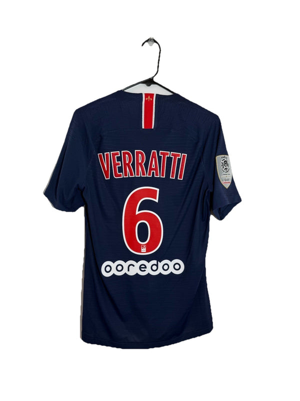 PSG Veratti #6 2018/19 Small Vapor Home Shirt Excellent Condition 894419-411