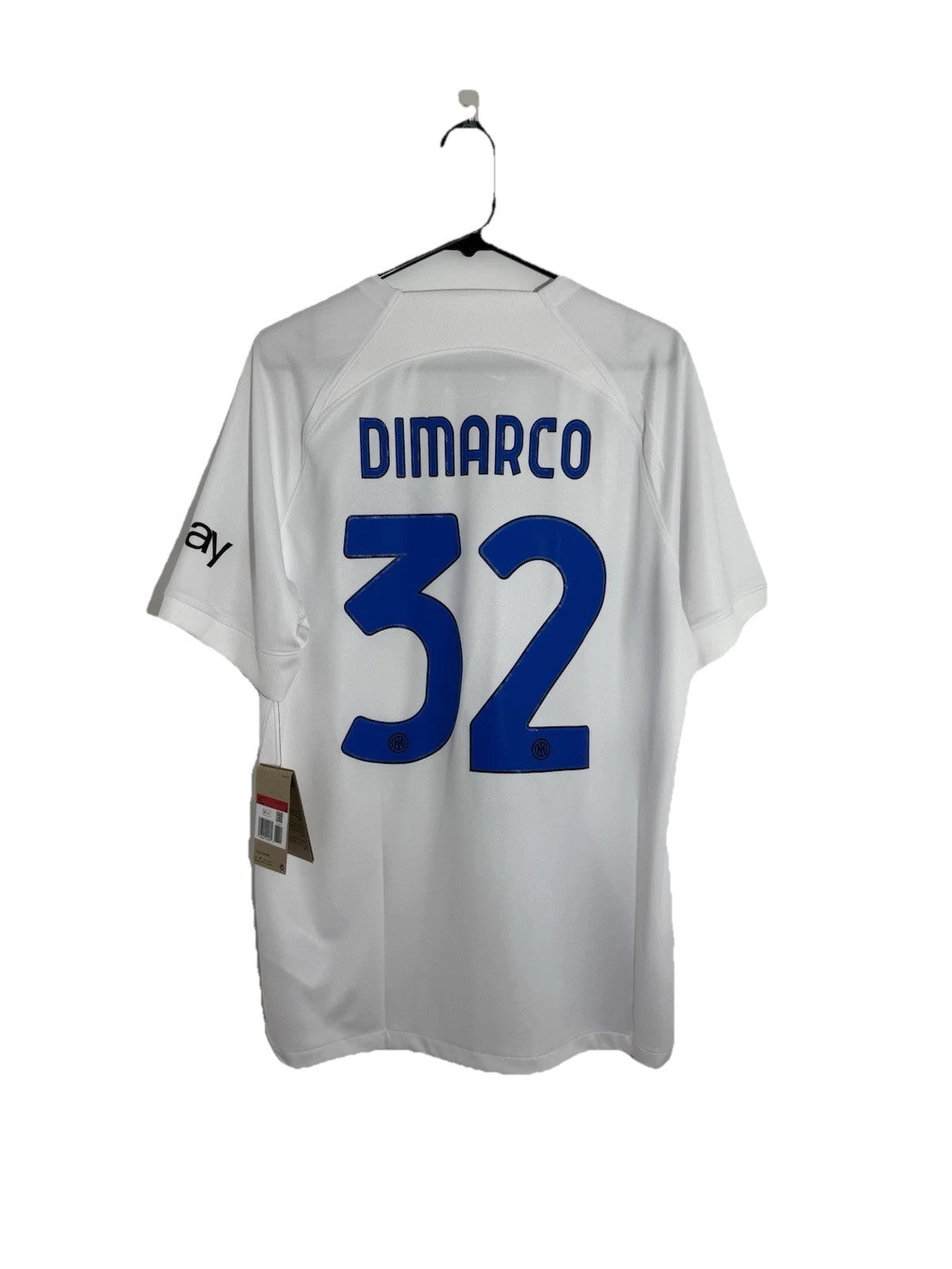 Inter Milan Dimarco #32 2023/24 Large Away Shirt BNWT DX2688-101