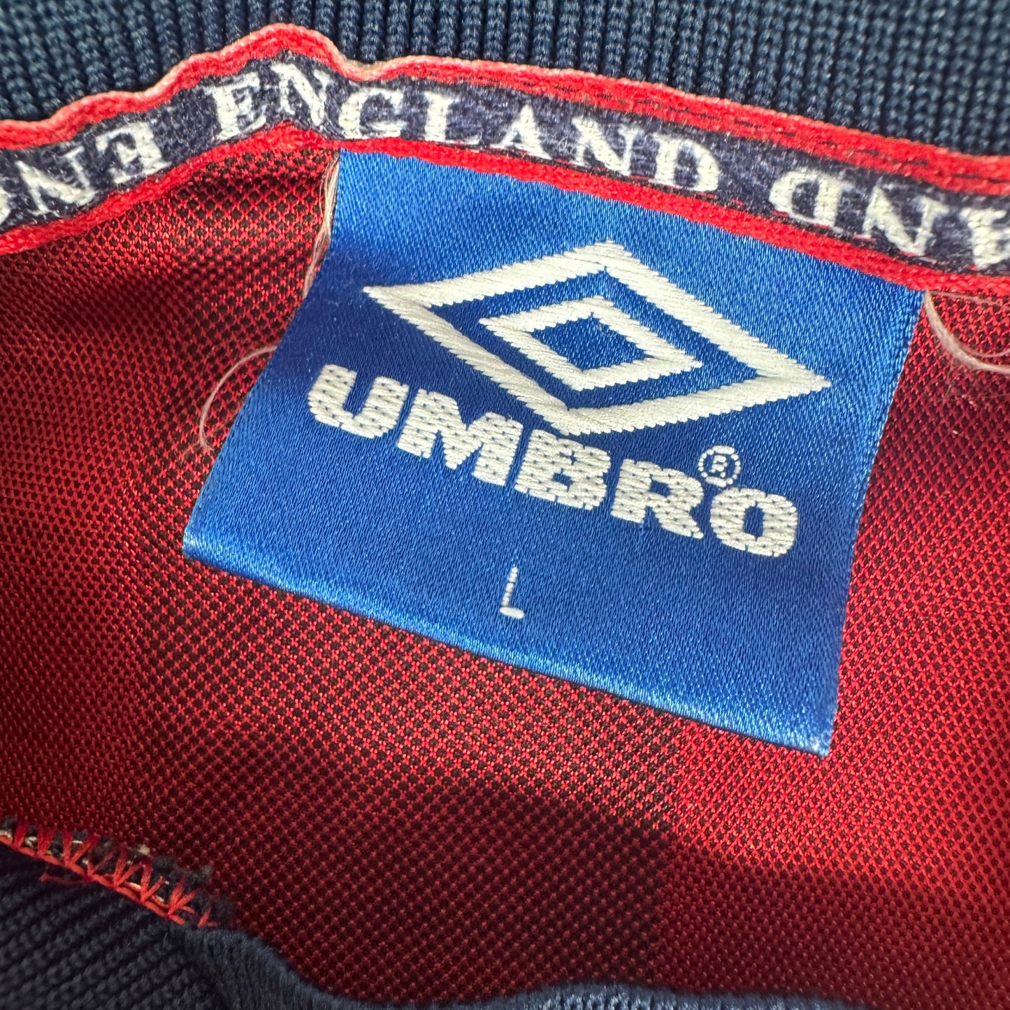 England 1998/1999/2000 Away Football Shirt Large