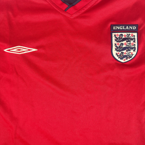 England 2002/2003/2004 Away Football Shirt Large