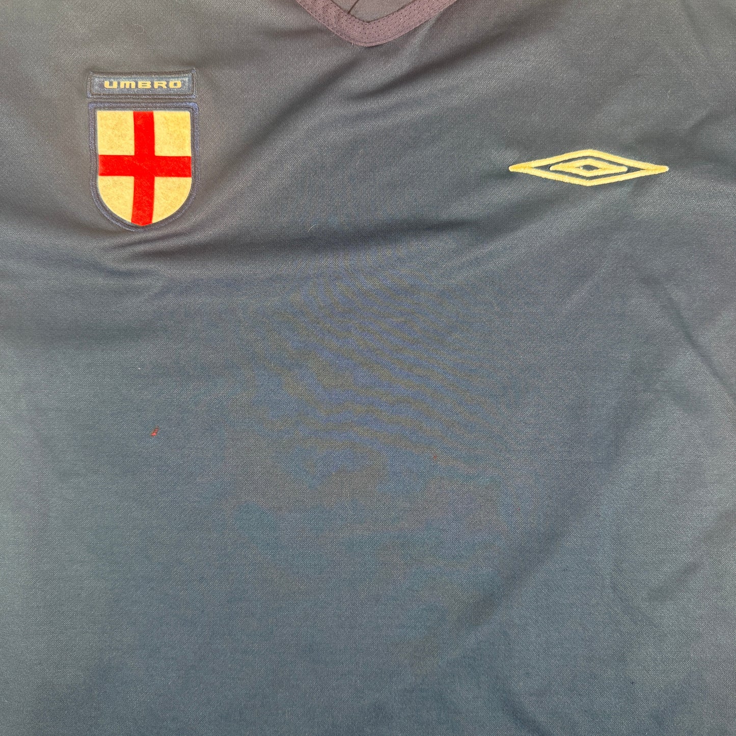 England 2002/2003/2004 Away Football Shirt Large