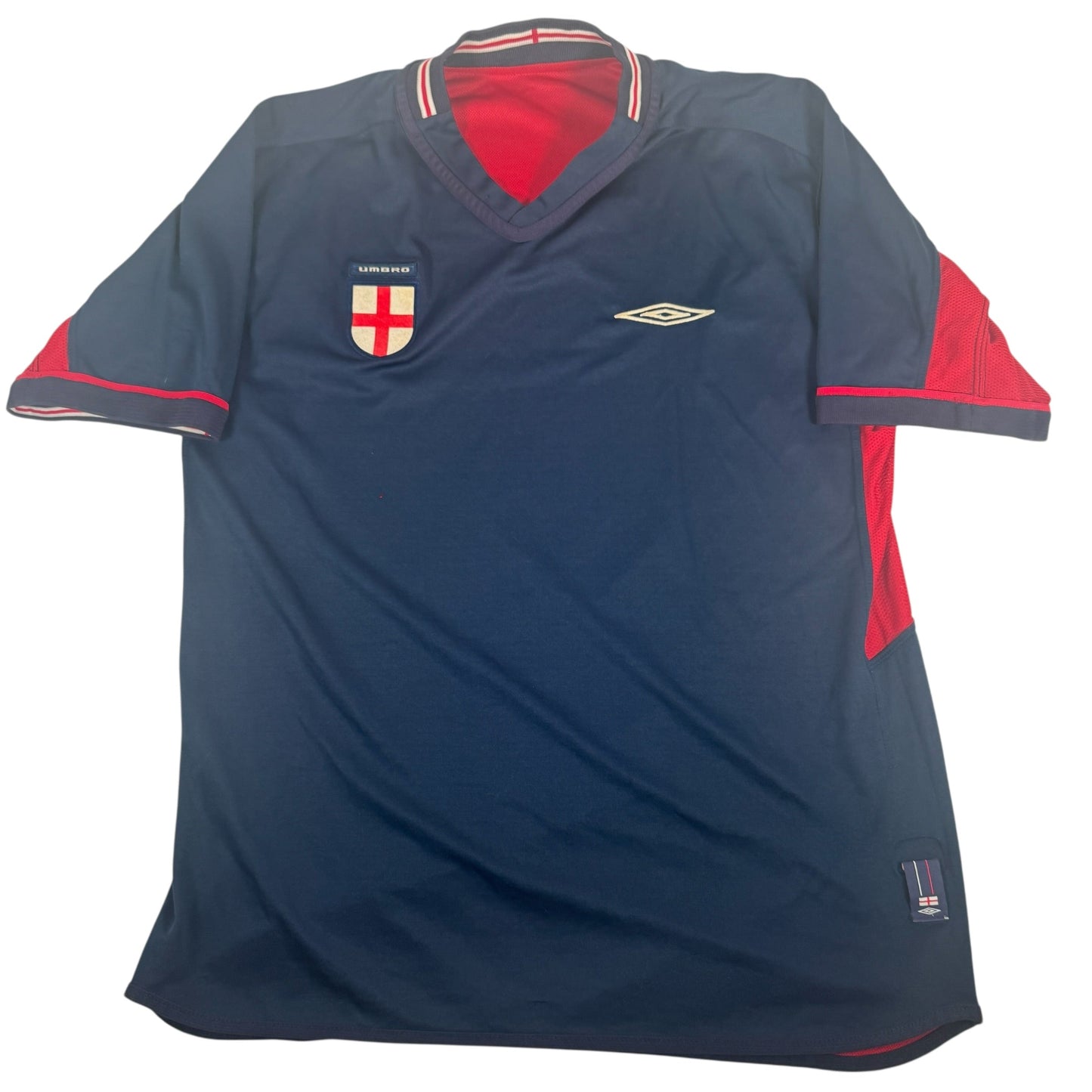 England 2002/2003/2004 Away Football Shirt Large