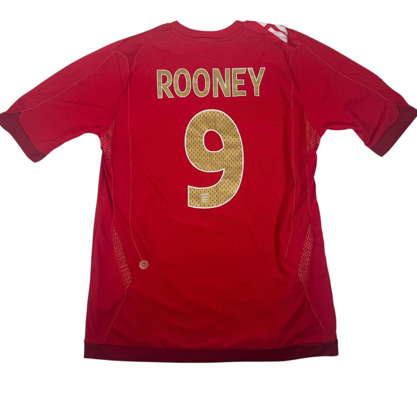 ROONEY 9 England 2006/2007/2008 Away Football Shirt Medium
