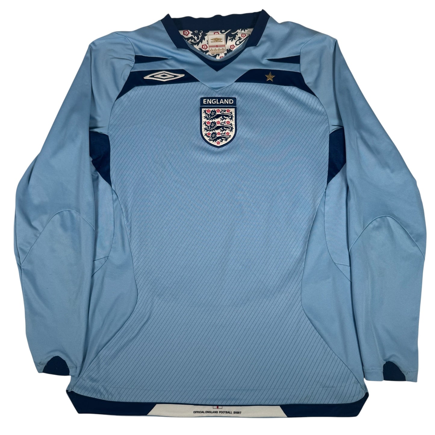 England 2008/2009/2010 Goalkeeper Long Sleeve Football Shirt Small
