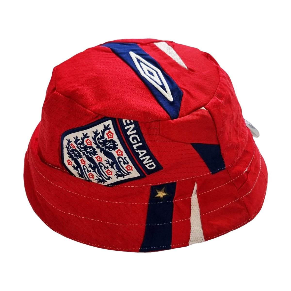England 2008/09 Away Shirt Reworked Bucket Hat