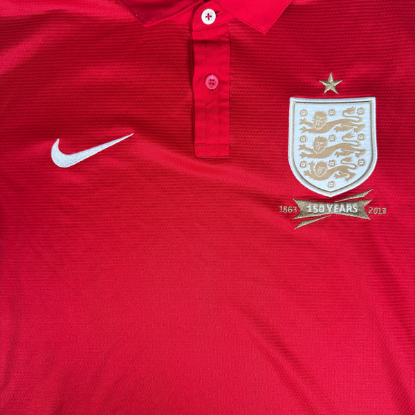 England 2013/2014 150 Year Anniversary Away Football Shirt Medium