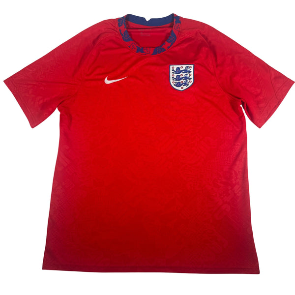 England 2020/2021/2022 Pre-Match Training Football Shirt XL