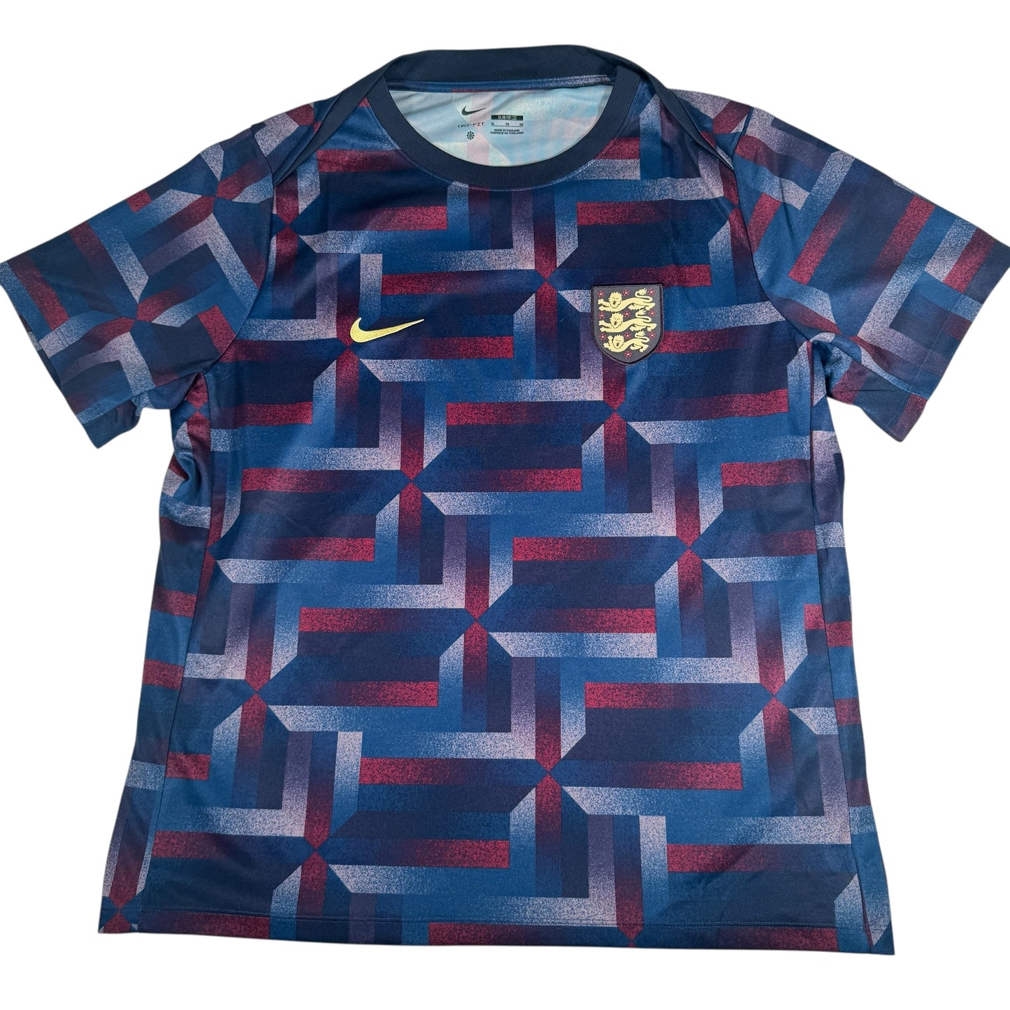 England 2024/2025 Pre Match Pro Academy Training Football Shirt XL