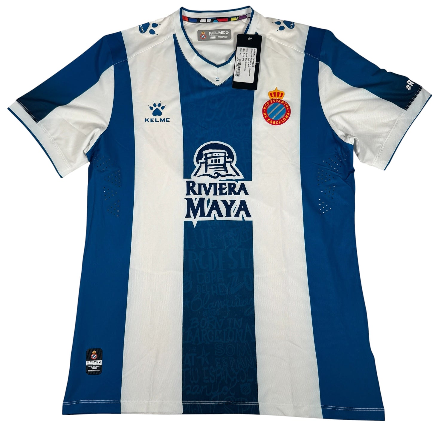Espanyol 2019/2020 Home Football Shirt 2XL BNWT