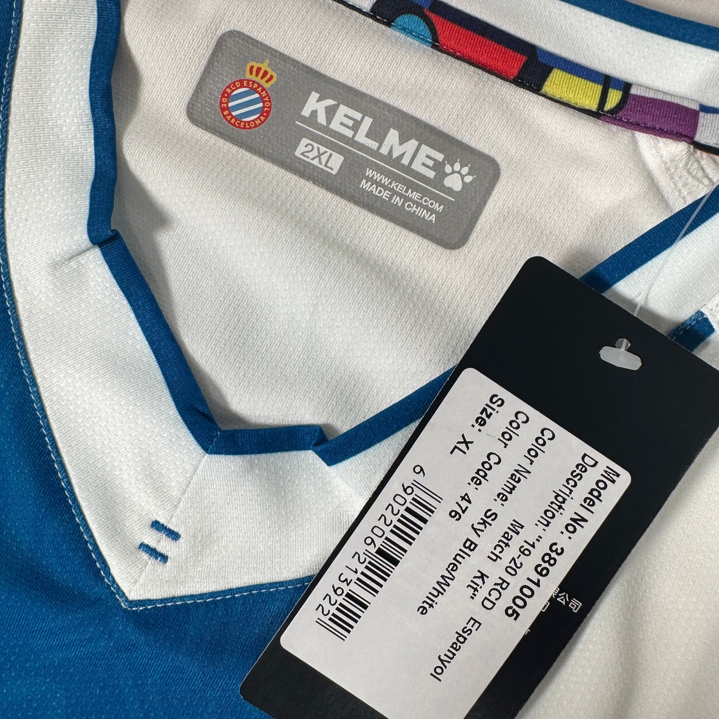 Espanyol 2019/2020 Home Football Shirt 2XL BNWT