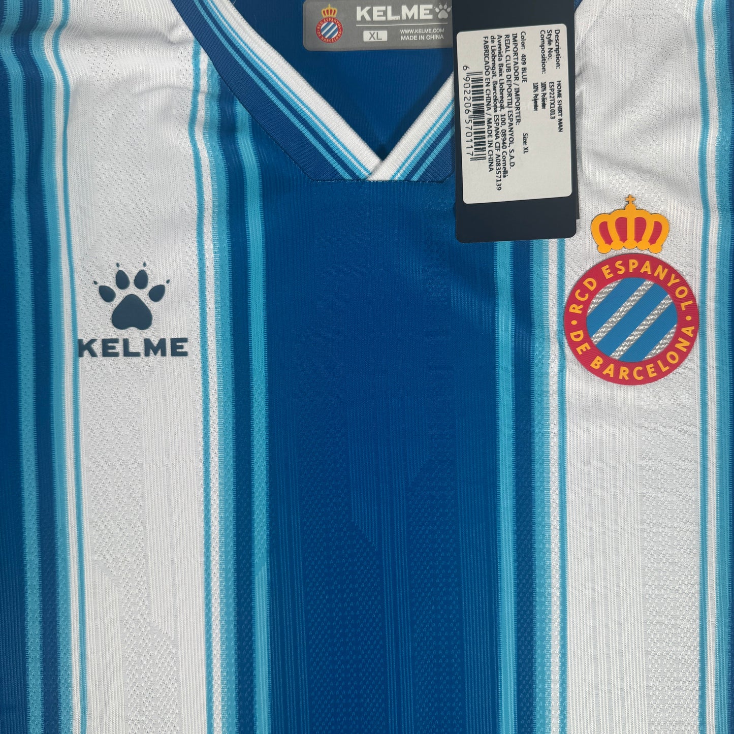 Espanyol 2022/2023 Home Football Shirt XL BNWT