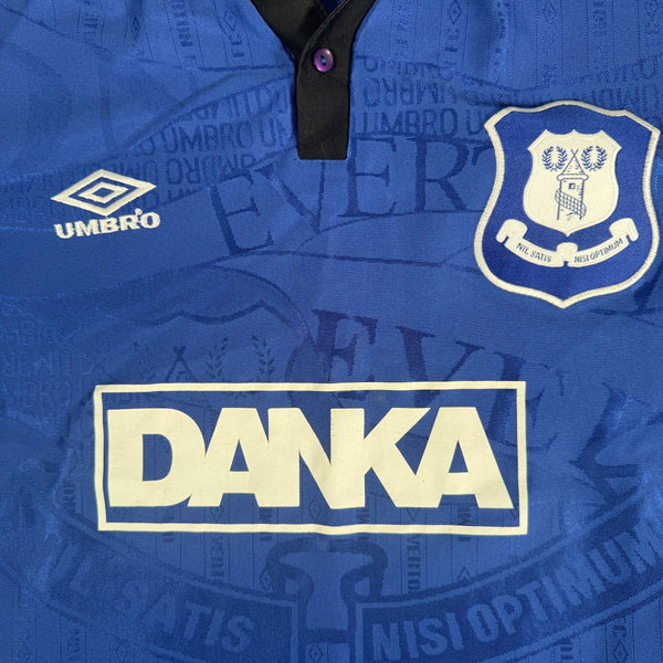 Everton 1995/1996/1997 Home Football Shirt Medium