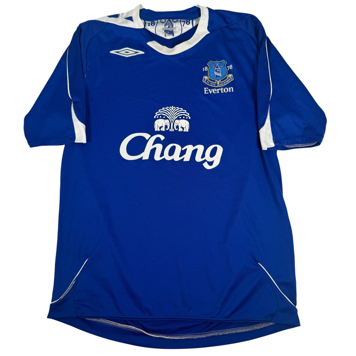 Everton 2006/2007 Home Football Shirt Medium