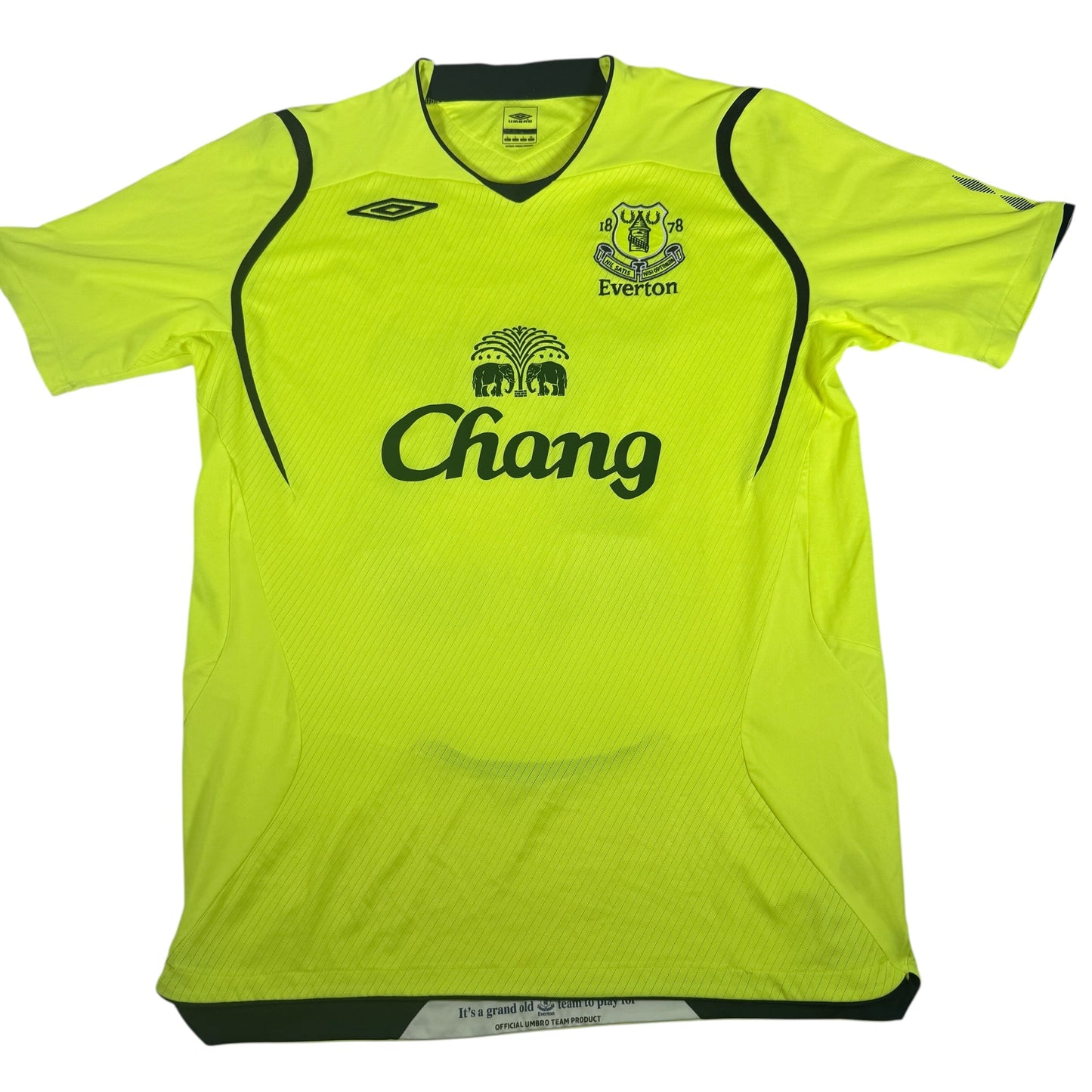 FELLAINI 25 Everton 2008/2009 Third Football Shirt Large