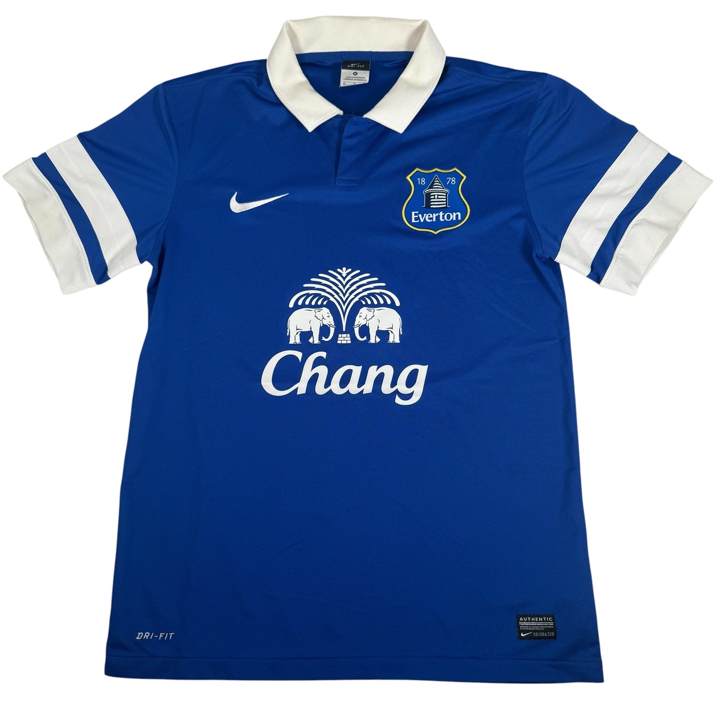 Everton 2013/2014 Home Football Shirt Medium