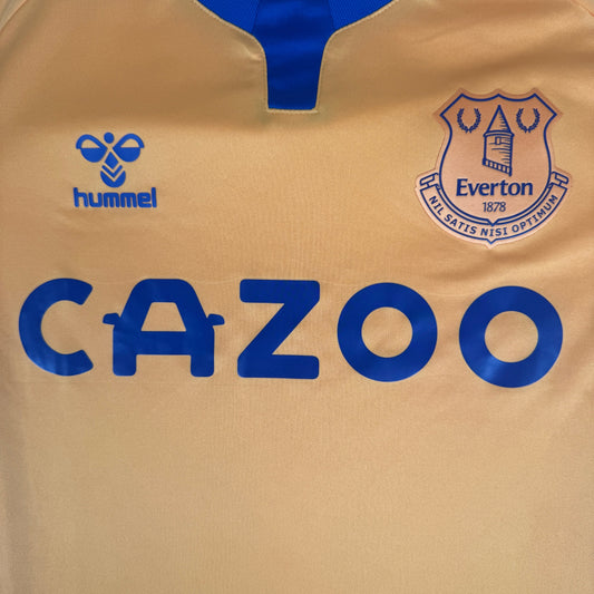 Everton 2020/2021 Away Football Shirt Small
