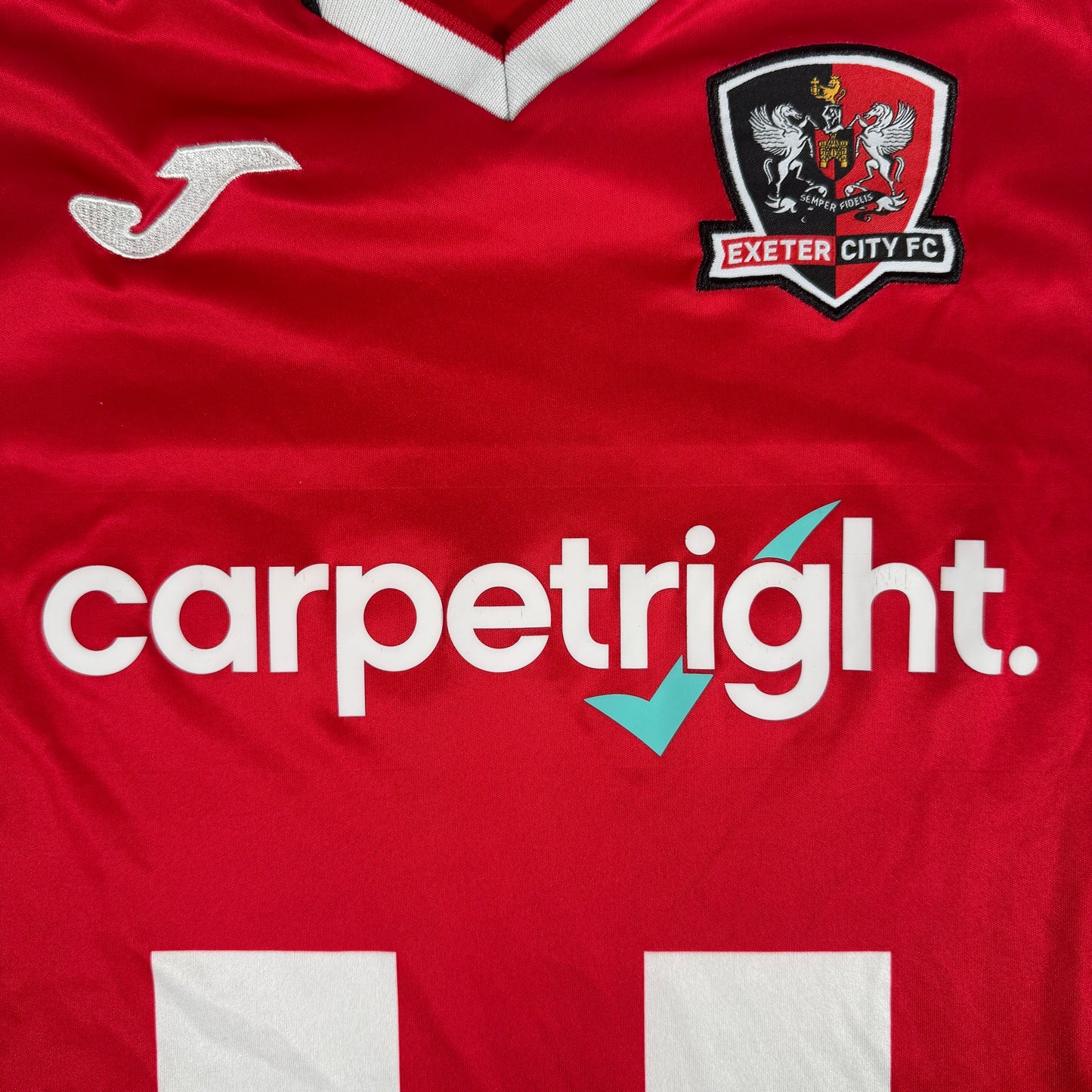 Exeter City 2020/2021/2022 Home Football Shirt Small