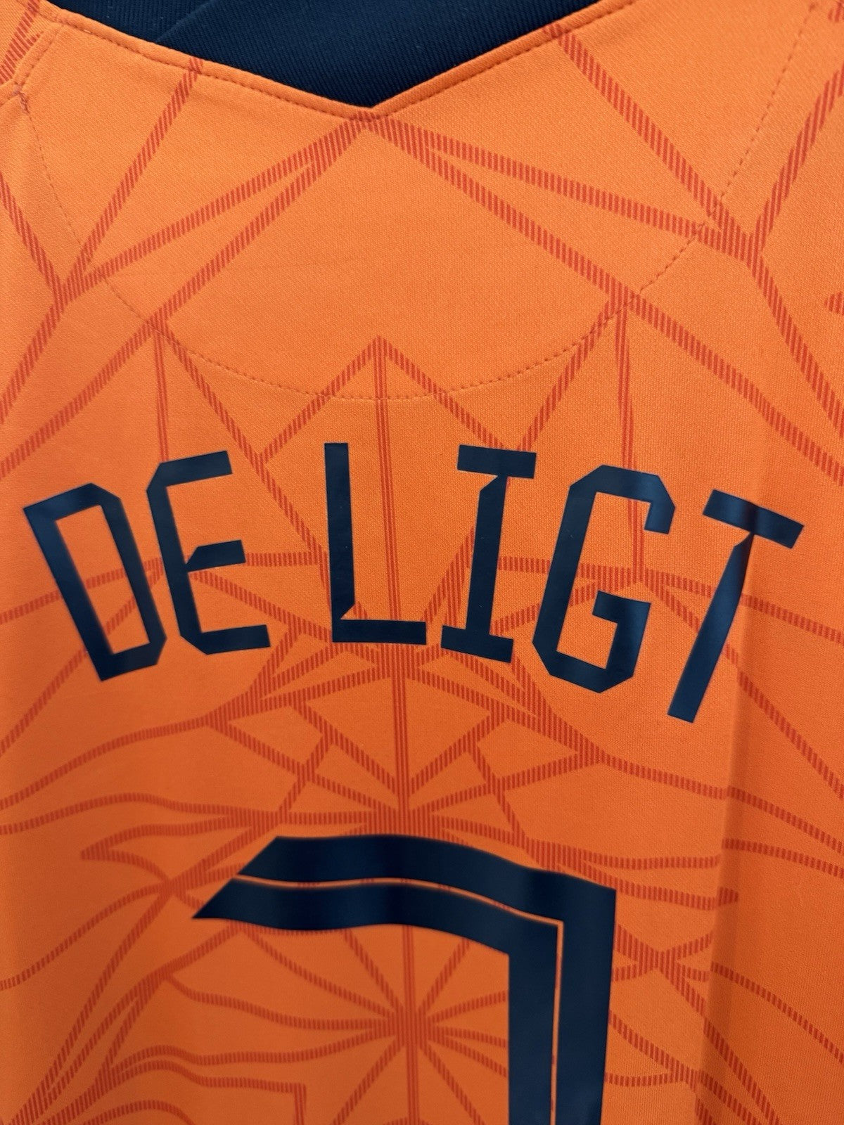 Netherlands De Ligt #3 2020 XL Home Shirt Nike Excellent Condition CD0712-819