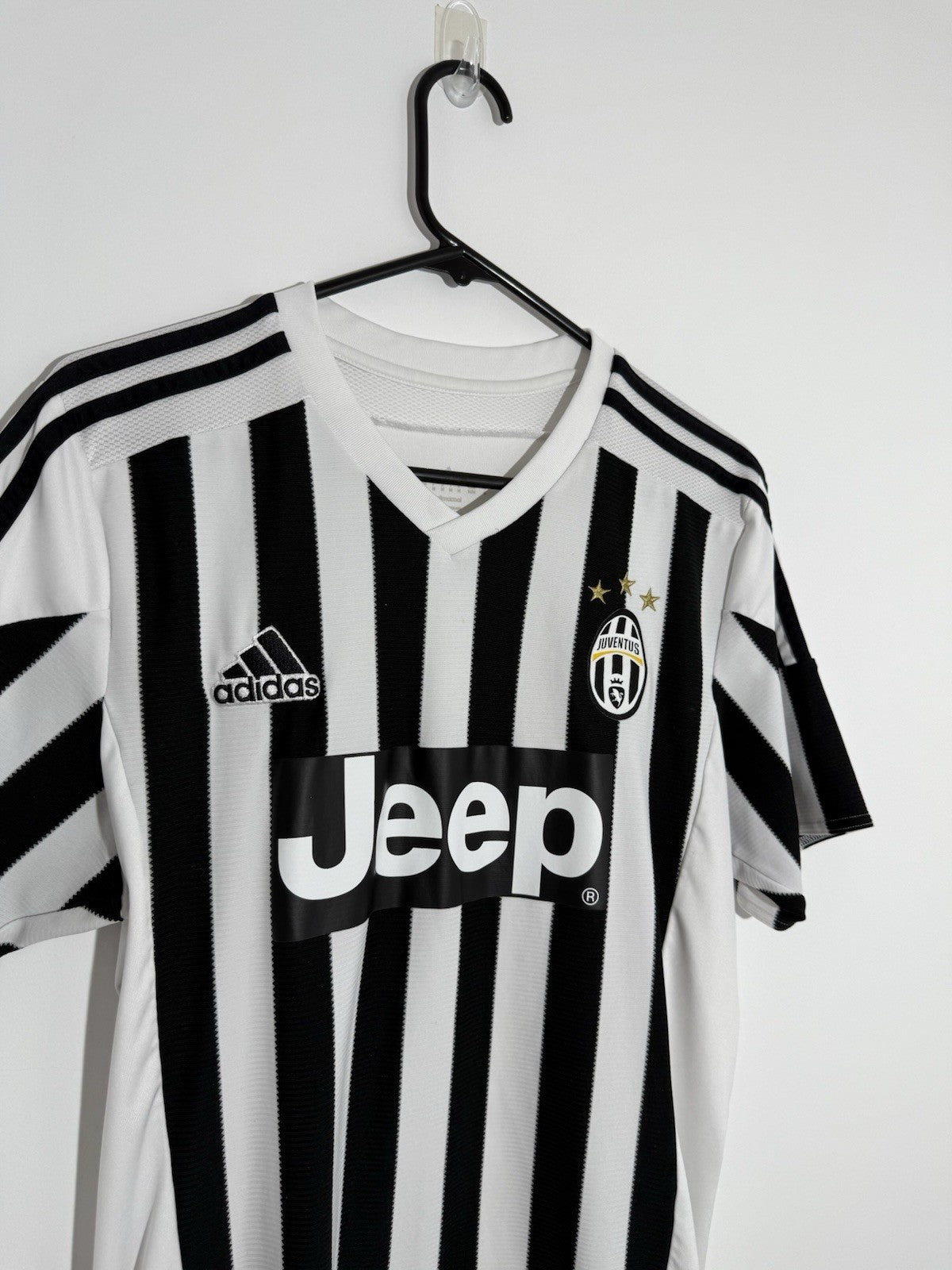 Juventus Morata #9 2015/16 Medium Home Shirt Adidas Excellent Condition AA0336