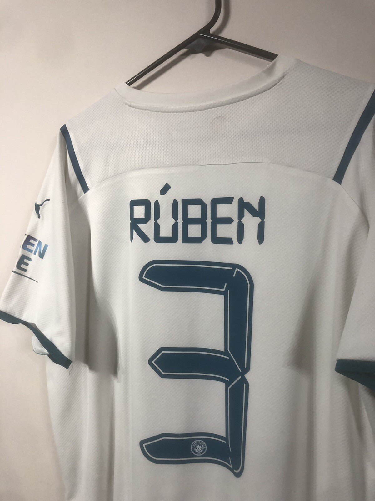 Manchester City Ruben #3 2021/22 XL Away Shirt Very Good Condition 759211-02