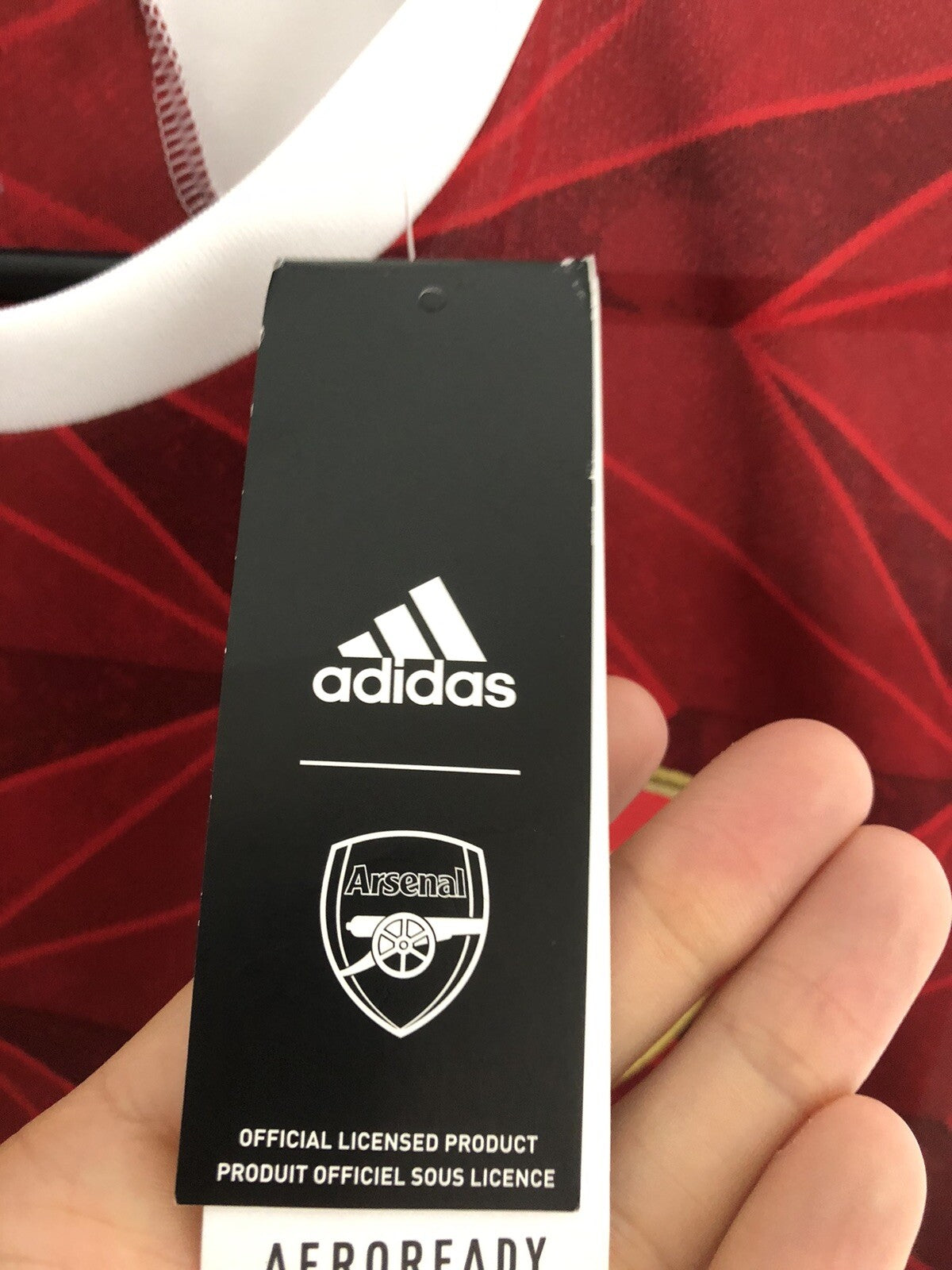 Arsenal Saka #7 2020/21 Euro Medium Home Shirt BNWT EH7814